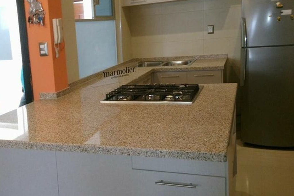 Cubierta marmol cocina 